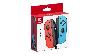 Nintendo Switch Joy-Con Controller Neon Red - Blue